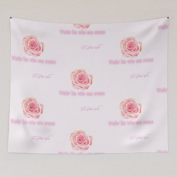 Aperçu de l'œuvre voir la vie en Rose créée et vendue par PIXSELLWORLD.