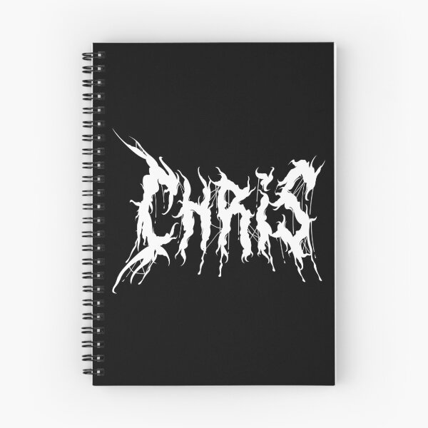 Item preview, Chris Brutal Name in White designed and sold by scorpiopanda.