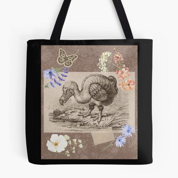 Item preview, Vintage Collage Of Dodo Bird Drawing Design designed and sold by EarthArtDesigns.
