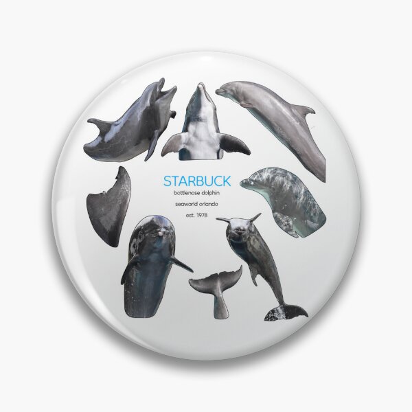 Item preview, Starbuck Dolphin  designed and sold by tidaldreams.