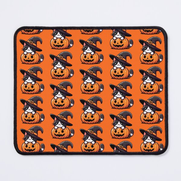 Item preview, Cute kitten celebrating Halloween designed and sold by maurirocha.