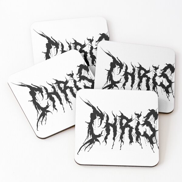 Item preview, Chris Brutal Name in Black designed and sold by scorpiopanda.