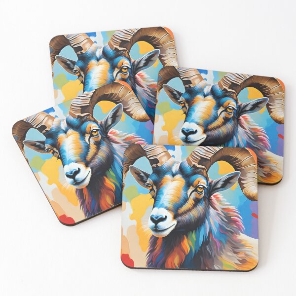 Item preview, Mountain Goat Art designed and sold by WildlifeInc.