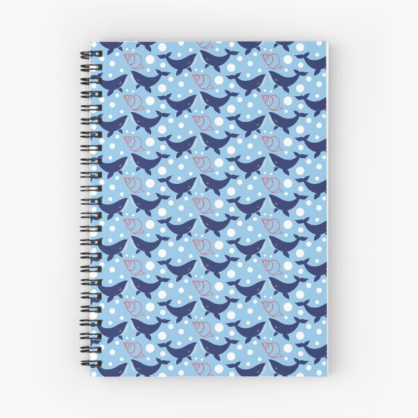 Item preview, Whales & Seashells Pattern designed and sold by TeraiNB.