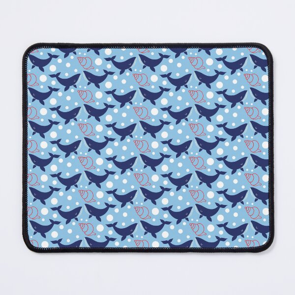 Item preview, Whales & Seashells Pattern designed and sold by TeraiNB.