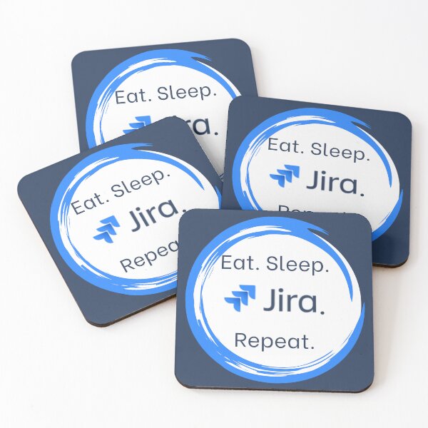Item preview, Eat. Sleep. Jira. Repeat. designed and sold by Yankee Doodle Gandy.
