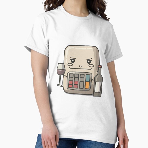 Item preview, Wine cooler character with wine glass, bottle, at a wine event designed and sold by FWLKIT.