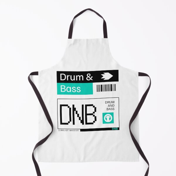 Artikelvorschau, DRUM AND BASS - DNB Ticket Steez (schwarz/blaugrün) entworfen und verkauft von Discothreadz.