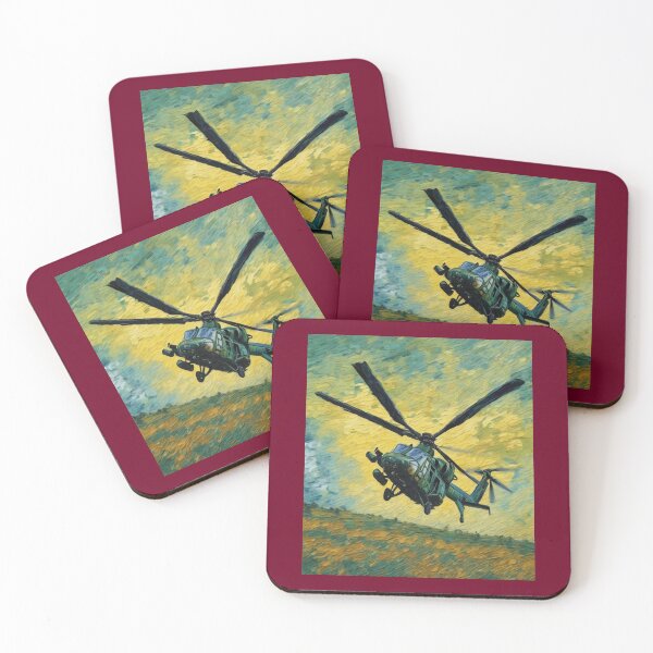 Item preview, "Aterrizaje de helicóptero militar" designed and sold by Artisticanvas.