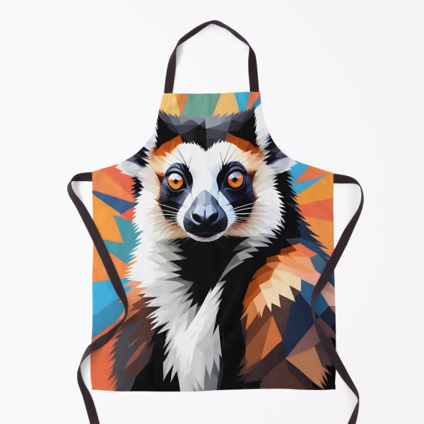 Item preview, Black-and-White Ruffed Lemur Art designed and sold by WildlifeInc.