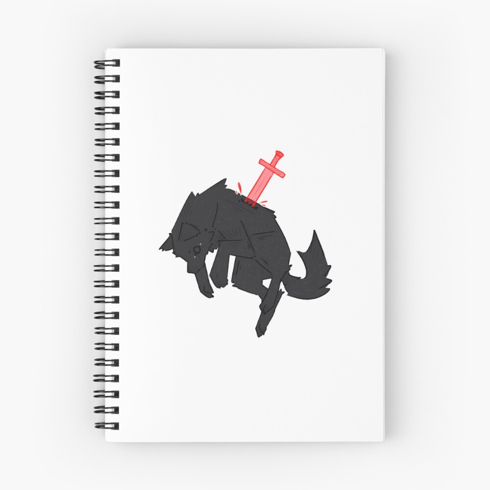 Item preview, Spiral Notebook designed and sold by RBSticker-Girl.