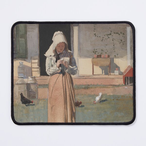 Item preview, Winslow Homer - A Sick Chicken designed and sold by prucanada.