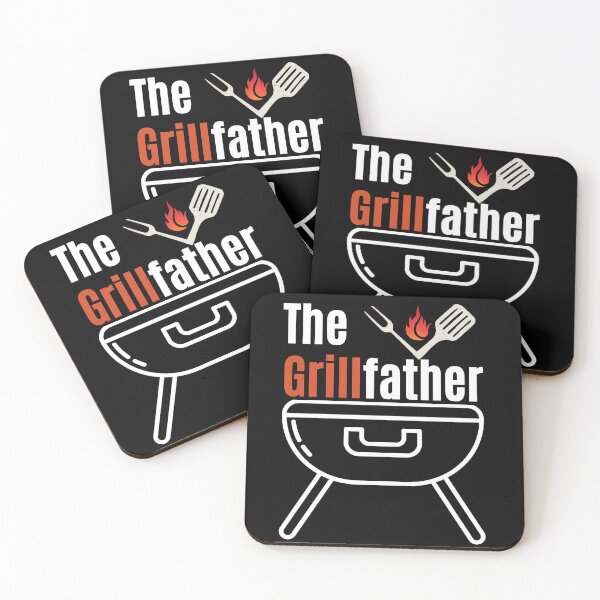 Item preview, The Grillfather, Funny Grilling Chef Dad Father's Day designed and sold by moproconcepts.