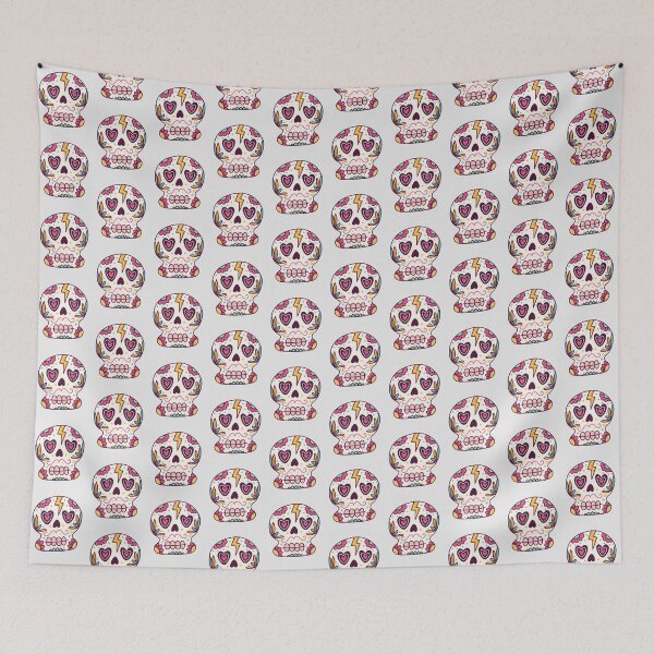 Item preview, Colourful  skull designed and sold by Tanseytees.