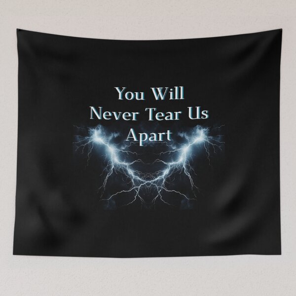 Item preview, Never Tear Us Apart  designed and sold by BetweenThePosts.