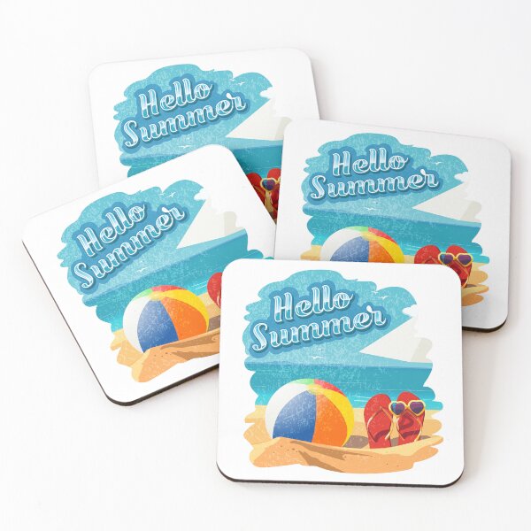 Item preview, Hello summer - t-shirt design  illustration designed and sold by NatalkaP.