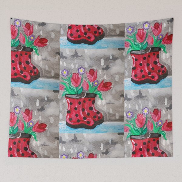 Item preview, Ladybug Rainboots  designed and sold by etherealwonders.