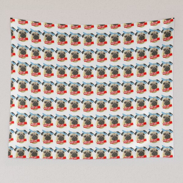 Item preview, pug life $$$$ designed and sold by Naomi Somerset.