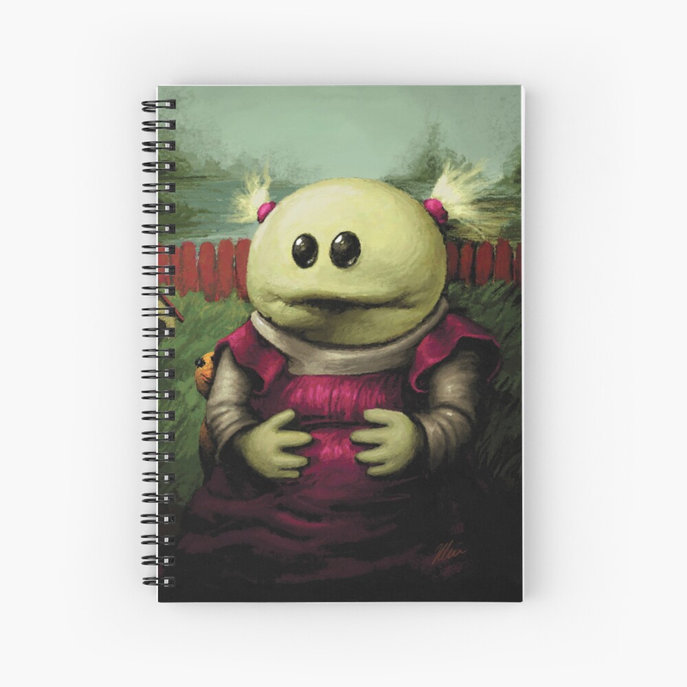 Item preview, Spiral Notebook designed and sold by oddi-jessica.