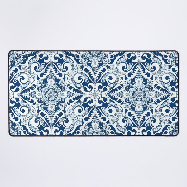 Item preview, Blue and White Floral Pattern - Classic and Elegant designed and sold by gallofoto.