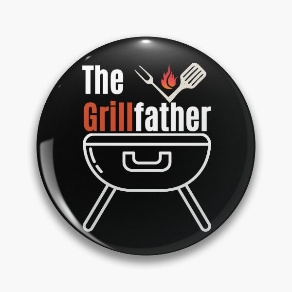 Item preview, The Grillfather, Funny Grilling Chef Dad Father's Day designed and sold by moproconcepts.