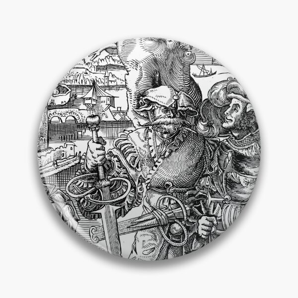 Item preview, "Mercenaries and a Woman with Death in a Tree" by Urs Graf (1524) designed and sold by Tristan Madden.