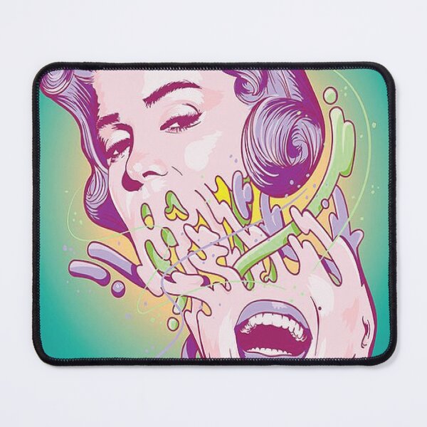 Item preview, Retro Woman Meltdown Artistic designed and sold by MackeyMike.