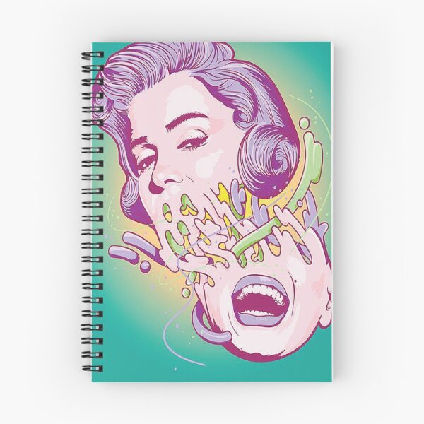 Aperçu de l'œuvre Rétro Femme Meltdown Artistique créée et vendue par MackeyMike.