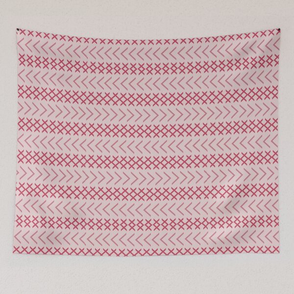 Item preview, Lines and Arrows - Pink Red designed and sold by olivepopprints.
