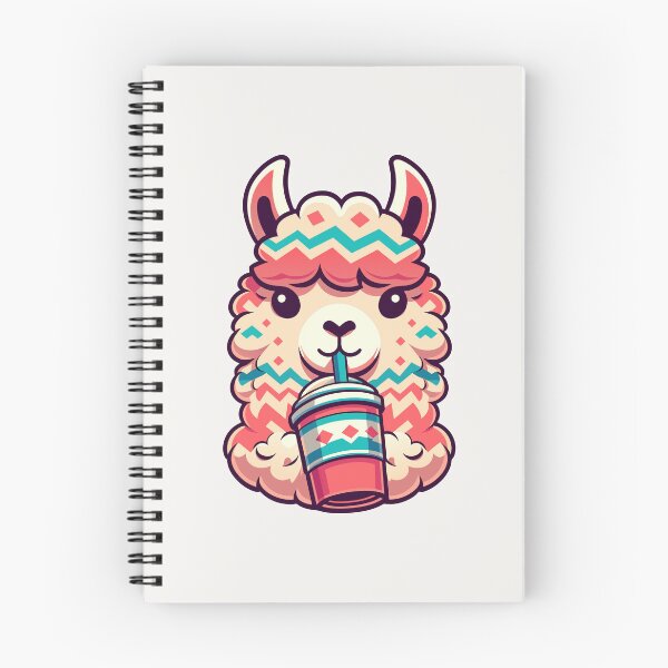 Item preview, Llama Sipper - Cute Alpaca with Drink designed and sold by Designowner.