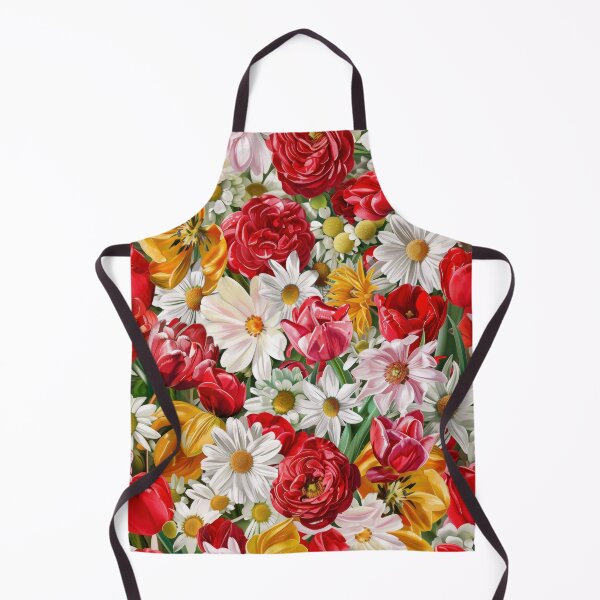Item preview, Vibrant Blooms Tapestry designed and sold by KyzArt01.