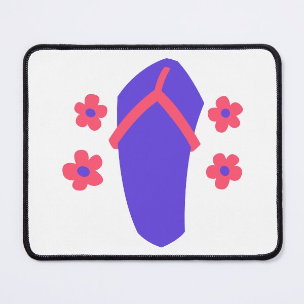 Item preview, Purple thong with flowers designed and sold by Tanseytees.