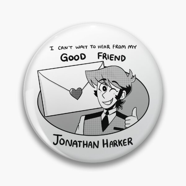 Item preview, My Good Friend Jonathan Harker designed and sold by DinoDoggie.