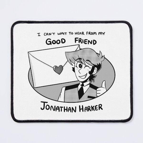 Item preview, My Good Friend Jonathan Harker designed and sold by DinoDoggie.