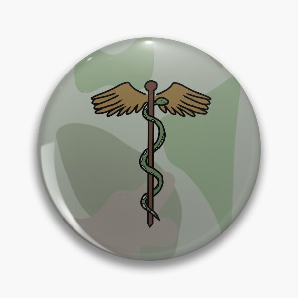 Item preview, Camo Caduceus designed and sold by LochNestFarm.