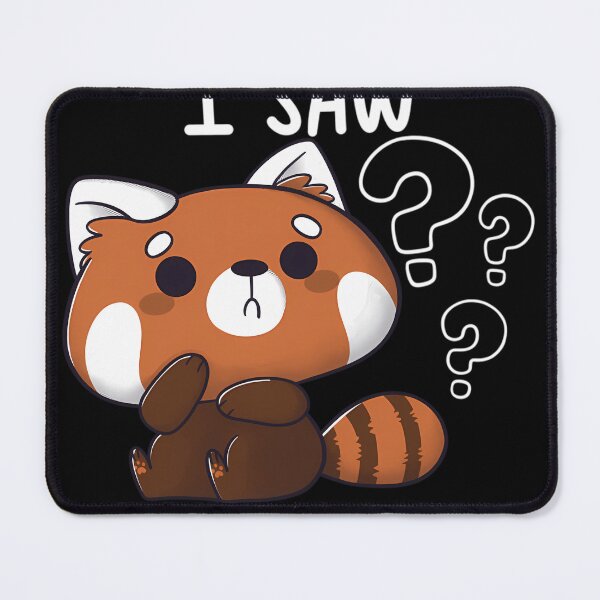 Item preview, Forgetful Red Panda designed and sold by OrriWalsh.