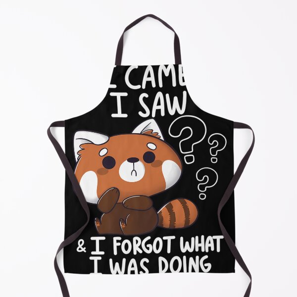Item preview, Forgetful Red Panda designed and sold by OrriWalsh.