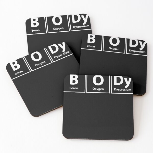 Item preview, Body Periodic Table Elements Spelling  designed and sold by MerlinLang.