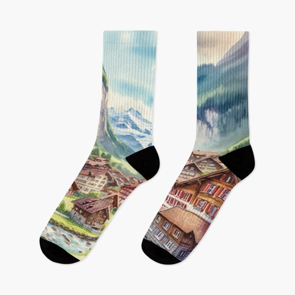 Item preview, Lauterbrunnen, Switzerland designed and sold by Era-of-Traveler.