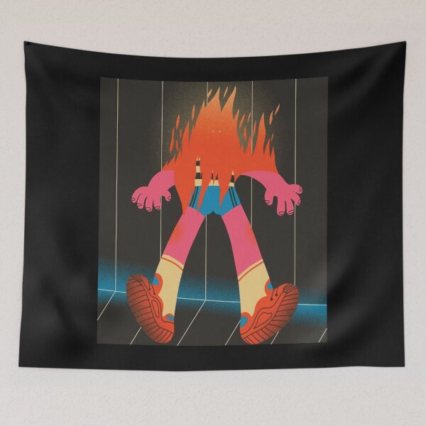 Item preview, Enigmatic Flames Illustration	 designed and sold by BegeRfire.