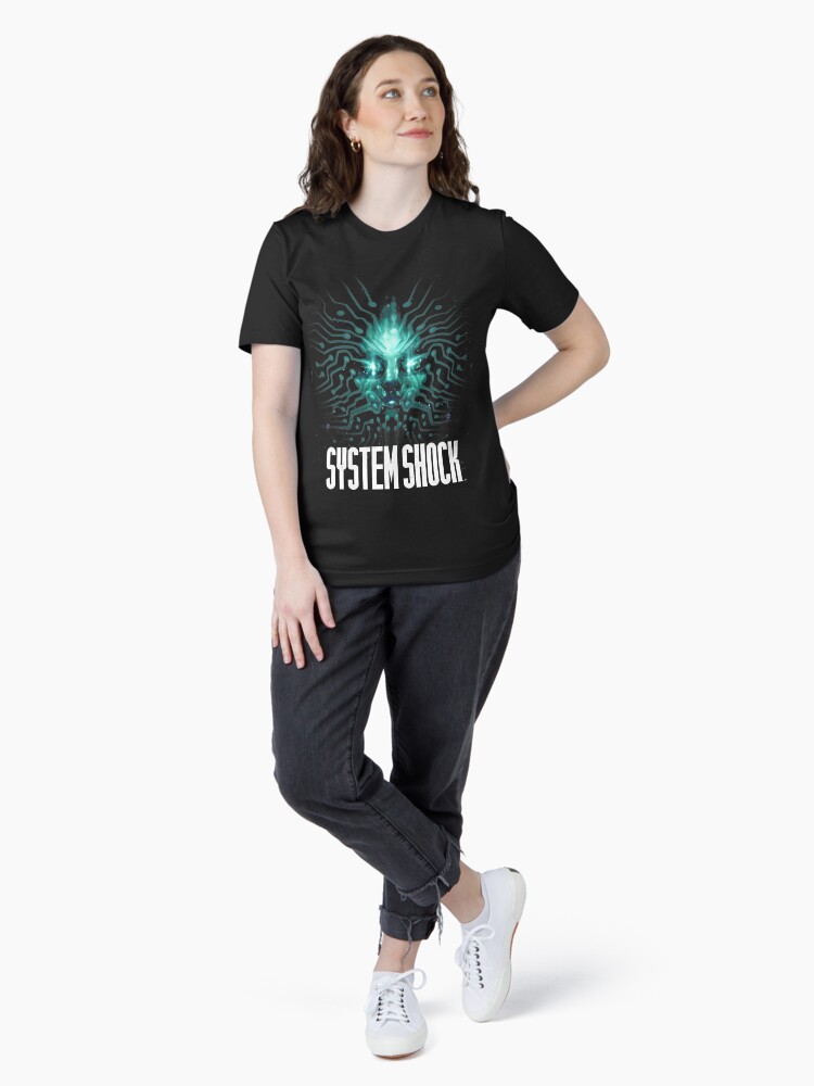 Thumbnail 4 of 7, Essential T-Shirt, System Shock designed and sold by Wilburfeffer.