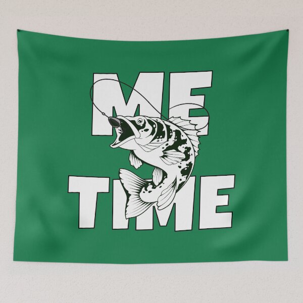 Item preview, Me Time - Fish On! designed and sold by SilverFoxxShop.