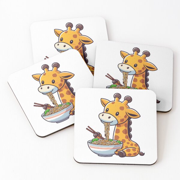 Item preview, Kawaii Giraffe Ramen designed and sold by Designowner.