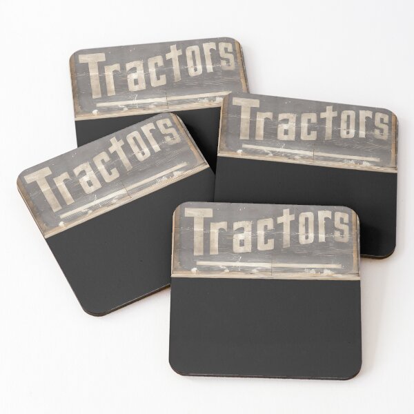 Item preview, Tractors Sign Wood Style Design designed and sold by RobynHarrisss.