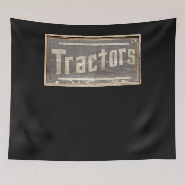 Item preview, Tractors Sign Wood Style Design designed and sold by RobynHarrisss.