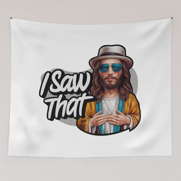 Item preview, Jesus sunglasses i saw that meme designed and sold by alejandrozero.