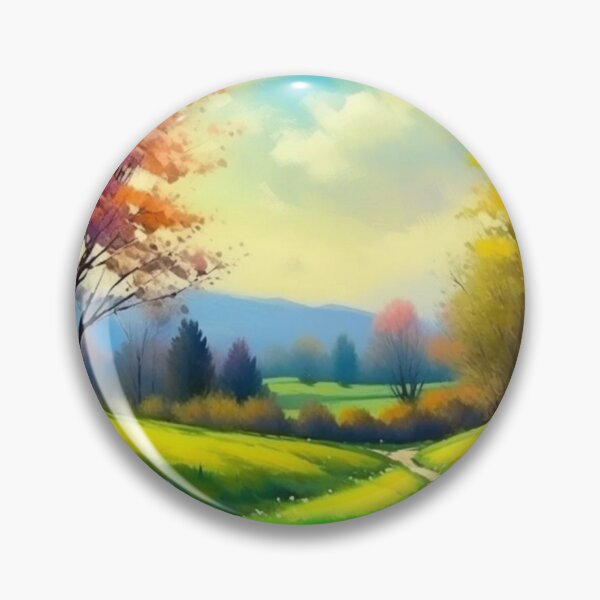 Item preview, spring landscape water colour painting designed and sold by optimusprime39.