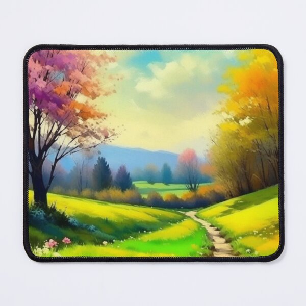 Item preview, spring landscape water colour painting designed and sold by optimusprime39.