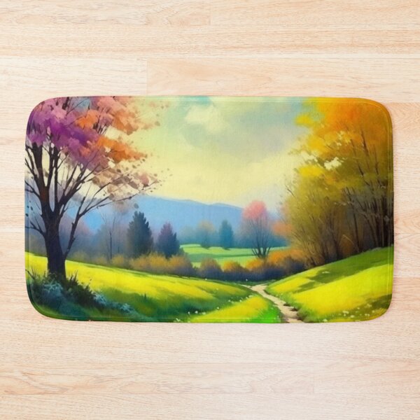 Item preview, spring landscape water colour painting designed and sold by optimusprime39.