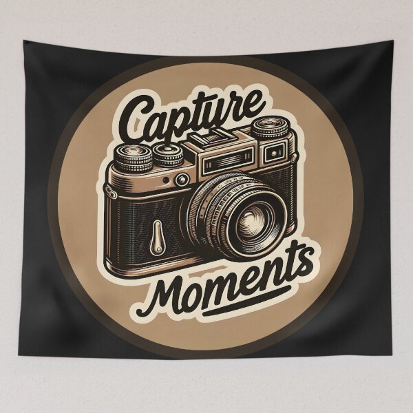Item preview, Vintage Camera - Capture Moments Artwork designed and sold by AmvaDesigns.